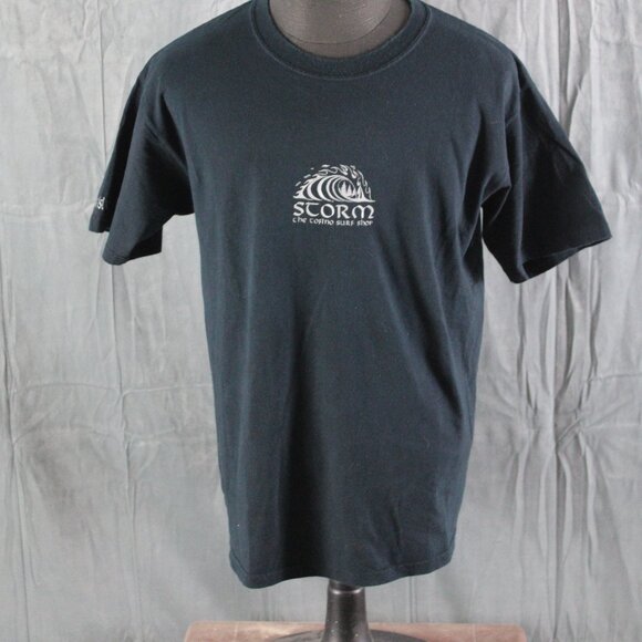 Surf Shop Shirt - Storm Surf Modern Graphic - Men's Large - Picture 1 of 10
